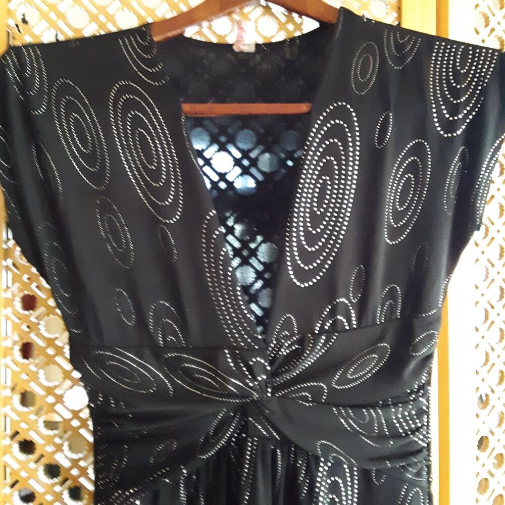 Fit & flare empire waist dress